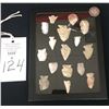 Image 2 : Group of 16 Arrowheads From Museum