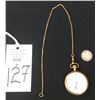 Image 1 : Antique Elgin Pocket Watch and Chain