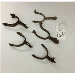 Old West Relics Lot of 5 Spurs