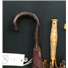 Image 6 : Antique Cane, Umbrellas and Fan