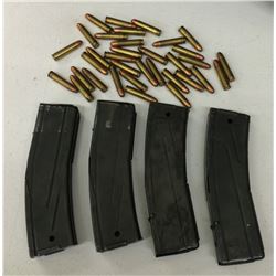M1 Carbine and .380 Auto Ammo and Magazine Lot