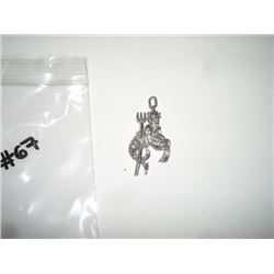Merman Silver Colored Pendant