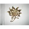 Image 1 : Gold Colored Flower Pin