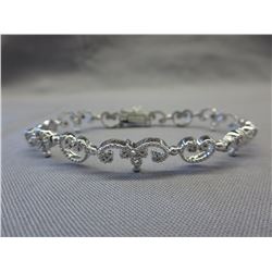 New Filigree fancy design diamond bracelet