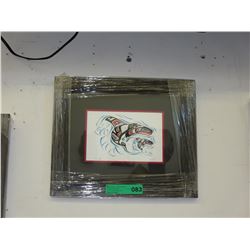Richard Shorty framed print "New Life"