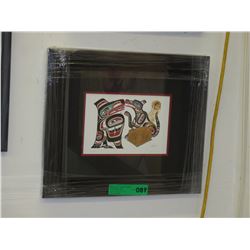 Richard Shorty framed print "Escape"