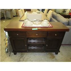 NEW - Sideboard with built in wine rack