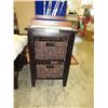 Image 1 : NEW - End table with basket storage
