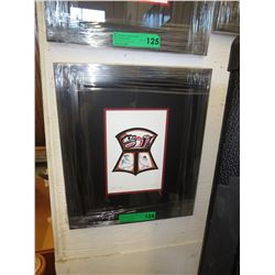 Richard Shorty framed print "Copper Design"