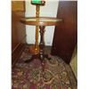 Image 1 : 3 Legged accent table with needle point top