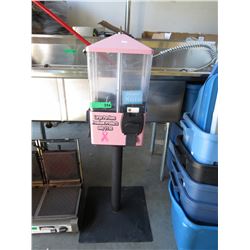 Nut dispenser with key - used