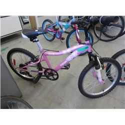 Used 6 speed Trailtech pink bicycle
