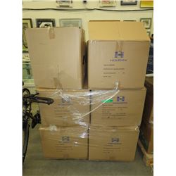 Skid of storage locker goods