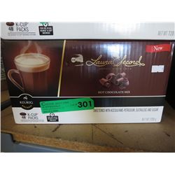 Case of Keurig hot chocolate K-Cups
