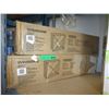 Image 1 : 2 New "X" panel wine storage units