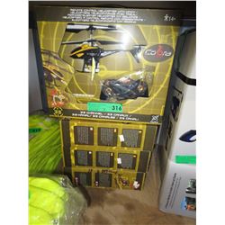 4 R/C helicopters