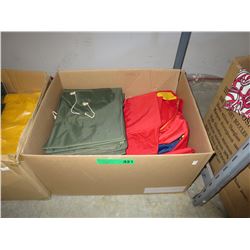 Box of New rain ponchos