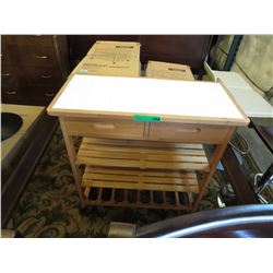 NEW - Rolling kitchen cart