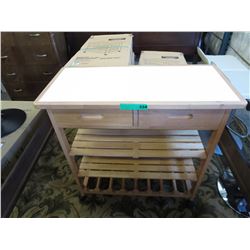 NEW - Rolling kitchen cart