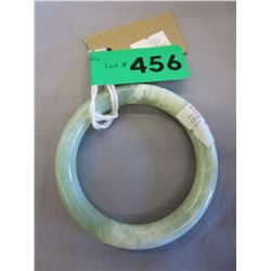 Green Jadeite bangle bracelet.