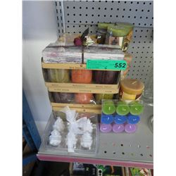 New fragrance candles & tea lights