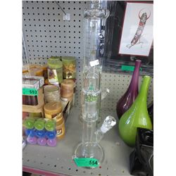 New 18" tall glass pipe