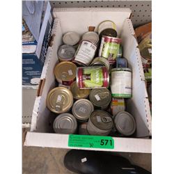 30 Cans of cat & dog food