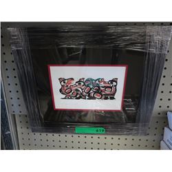 Richard Shorty framed print