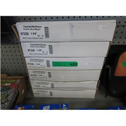 6 Cases of New Medium Brown Panel Nails
