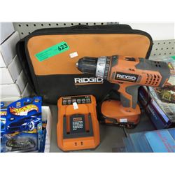 Used Ridgid cordless drill