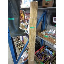 Used bamboo blind