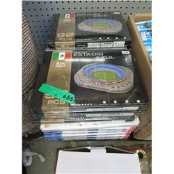18 NEW 3-D puzzles - assorted