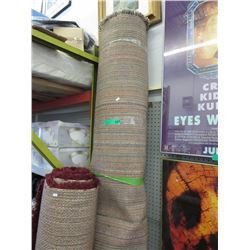 Used brown shag carpet