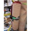 Image 1 : Used burgundy shag carpet