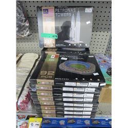 18 New 3-D puzzles