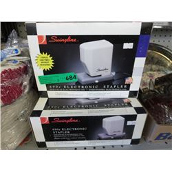 NEW - 3 Swingline Electronic Staplers