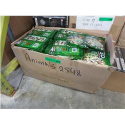 Large lot of children's 3D animal puzzles