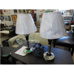 2 New electric table lamps