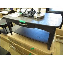 NEW - Wood coffee table w/drawer - Espresso finish