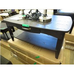 NEW - Wood coffee table w/drawer - Espresso finish