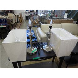 2 New table lamps