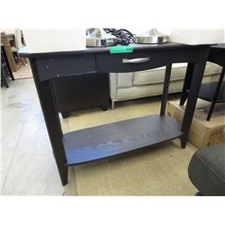 New accent table with drawer - dark finish