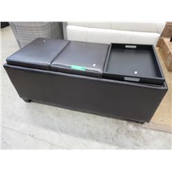 NEW - 3 Seat storage bench