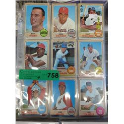 54 Vintage baseball cards