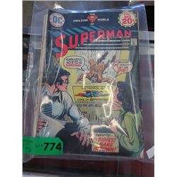 6 x 1970's Superman comic books