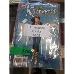 31 Assorted comic books
