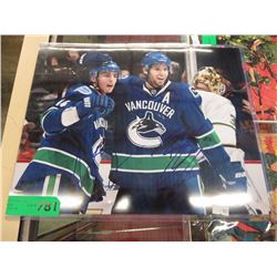 Autographed Ryan Kessler & Alex Burrows photo
