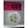 Image 1 : Gem jar: 5 Assorted Peridot gemstones