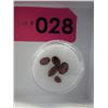 Image 1 : Gem jar: 5 Assorted Garnet gemstones