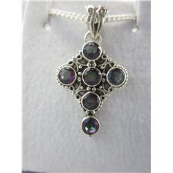 Custom made - Sterling Silver cross necklace
